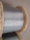 Hot-dipped EHS Galvanized Steel Wire Strand 1/4" with structure 1*7 for guy wire/messengeras per ASTM A 475