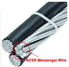 Dây Cáp Thép mạ kẽm tươi sáng / ACSR Messenger Wire cho cáp ABC