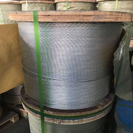 1x3 1x7 1x19 1x37 Ground Galvanized Steel Wire Strand For 0.7-4.8mm Size