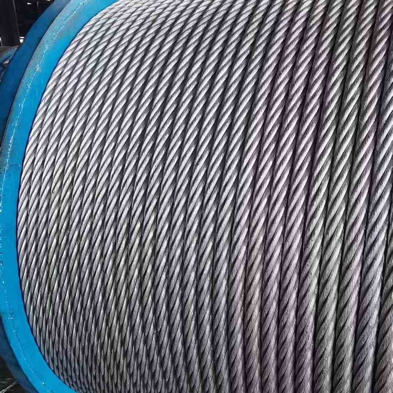 6x19S+FC Galvanized Steel Wire Rope ASTM 48mm