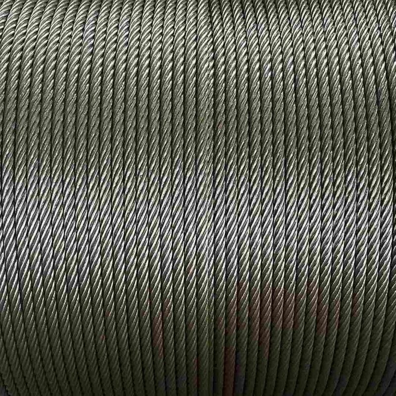 RHRL 6x24+7FC Galvanized Steel Wire Rope BS Standard